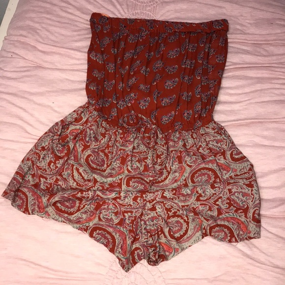 strapless romper - Picture 1 of 1
